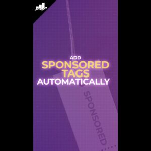 Add Sponsored Tags To Affiliate Links Easily