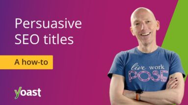 How to write persuasive SEO titles ✨