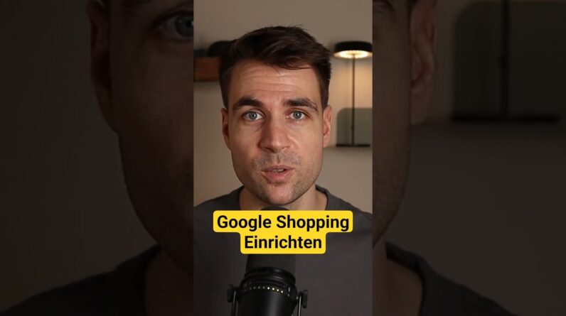 Google Shopping einrichten #shorts