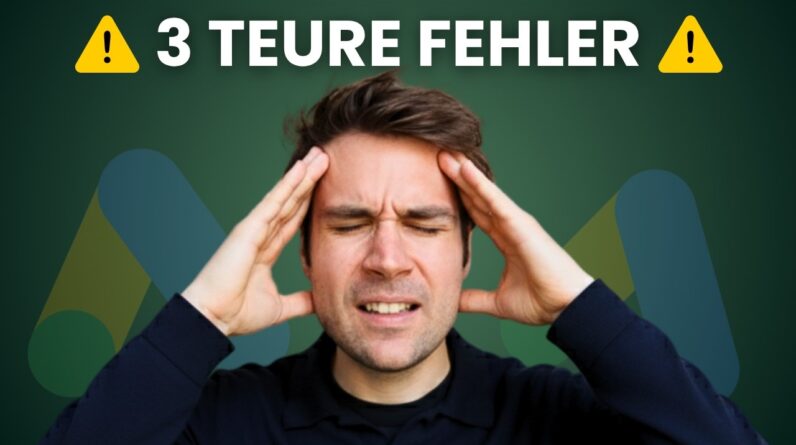 3 Google Ads Einstellungen, die dein Budget verschwenden
