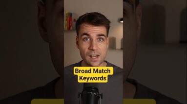 Broad Match Keywords erklärt ✅ #googleads