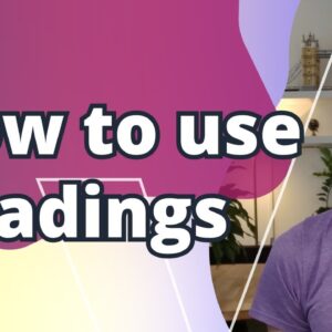 Headings that work: Make any text easy to read 📚