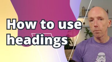 Headings that work: Make any text easy to read 📚